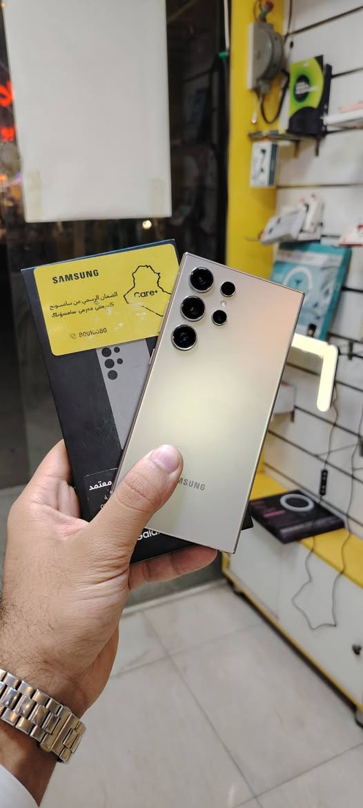 للبيع نقد او قسط على ماستر الرافدين S24 ULTRA ذاكرة 256 بعده داخل الضمان ملحقاته ما مستخدمه نضافه ١٠٠/١٠٠🔥
عنوان بعقوبه التحرير
للتواصل *********** بعقوبة, ديالى
