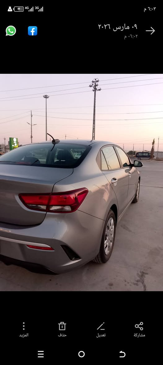 كيا ريو 2023 سياره باسمي حره جديده بعدها على مشي امريكا مكينه 1600 رقمها واسط مكانها واسط
سياره ليبل واحد .. مواصفات شاشه اعطال كبيرة مانع انزلاق كاميرا دواره تحكم ستيرن.
***********
