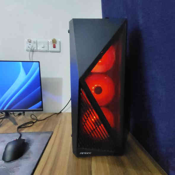 السلام عليكم تجميعه مستخدمه للبيع
المواصفات 
GPU : Rx 6600
Cpu : ryzen 5 3600x 
Ram : 16 GB 2x8 
Ssd : 500gb 
Psu : 600w 
Mb : prime b450m-k ii
السعر 700 قفل للاستفسار راسلني واتساب ***********
