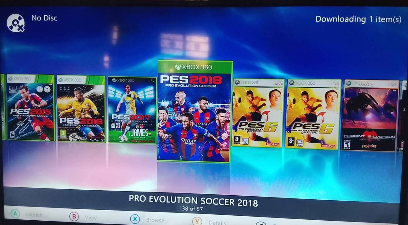 اكس بوكس 360 سوبر سلم مهكر وياة 57 لعبة فقط جهاز وهارد 320 كيكا فقط جهاز بدون كلشي شغال السعر 80 الف مكاني بغداد بياع حي الاعلام رقمي واتساب *********** بغداد, العراق
