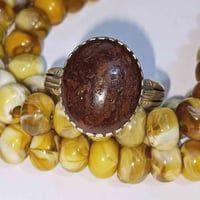 خاتم عقيق يماني • حجر قديم