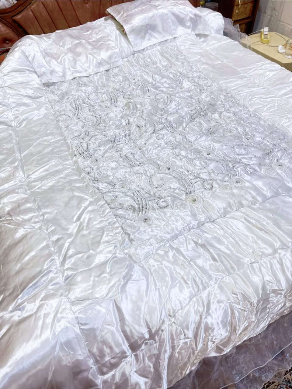 فرشة عرس جديده مجرد حطيناهه علجربايه للمنظر وشلناهه ريحة لجديد بيهه وسعر كلش مناسب بلاش الي تحب تتفضل خاص🫶🏻🤍🍓


**إذا كنت صاحب هذا الإعلان وتريد حذفه لأي سبب، رجاءا أرسل رسالة إلى الدعم الفني**