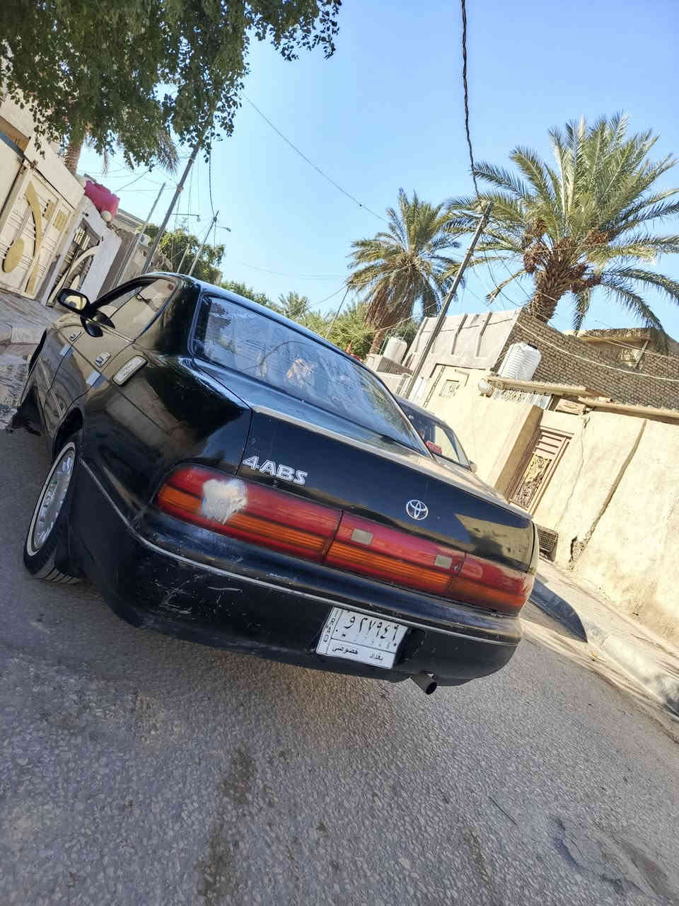 للبيع بطه متصل موديل 1992      السعر 36 ورقه 
كفاله كص ونقل وضربه .. سنويه نافذه ب 23 تحويل مباشر 
مكينه وكير 2500 جدد حداديه جديده كهربائيات كلهه شغاله مسجل 4 سماعات تخم تاير خط ابيض مصفره غرامات سياره جاهزه  مكاني كربلاء ***********
