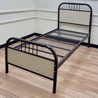 سرير نفر • حديد • ١٩٠×٩٠سم