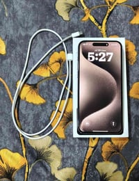 ايفون 15 برو ماكس ذاكره 256 بطاريه 89% نموذج M شرق اوسط دبل شريحه نضيف...