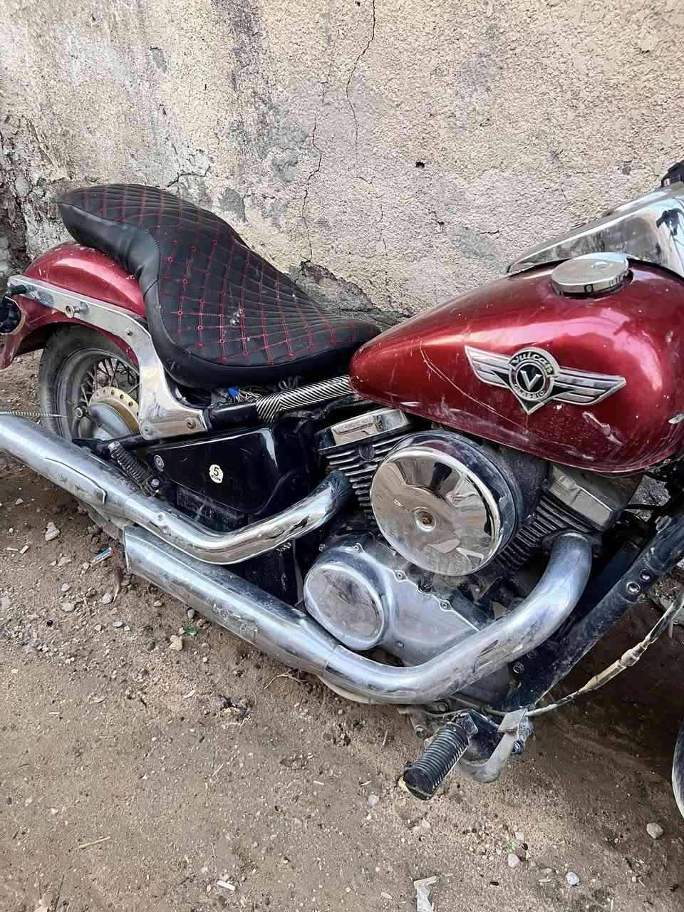السلام عليكم دراجه هارلي فولكان للبيع سعرها 800وبيها مجال مكاني نجف ***********
