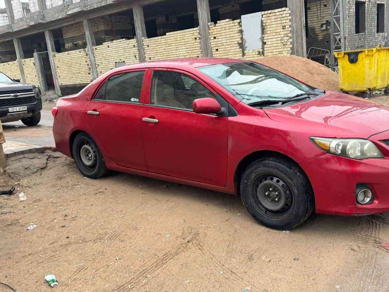 السلام عليكم كورلا 2013 وارد امريكي رقم بابل باسمي سنويه جديده تحويل ثاني يوم كير مكينه كفاله بيها صبغ وبيها ملاحضات بدي شويه رادلها ترتيب السعر ١١٠ وبيها مجال مكاني البصره دور الصحه رقمي ***********
