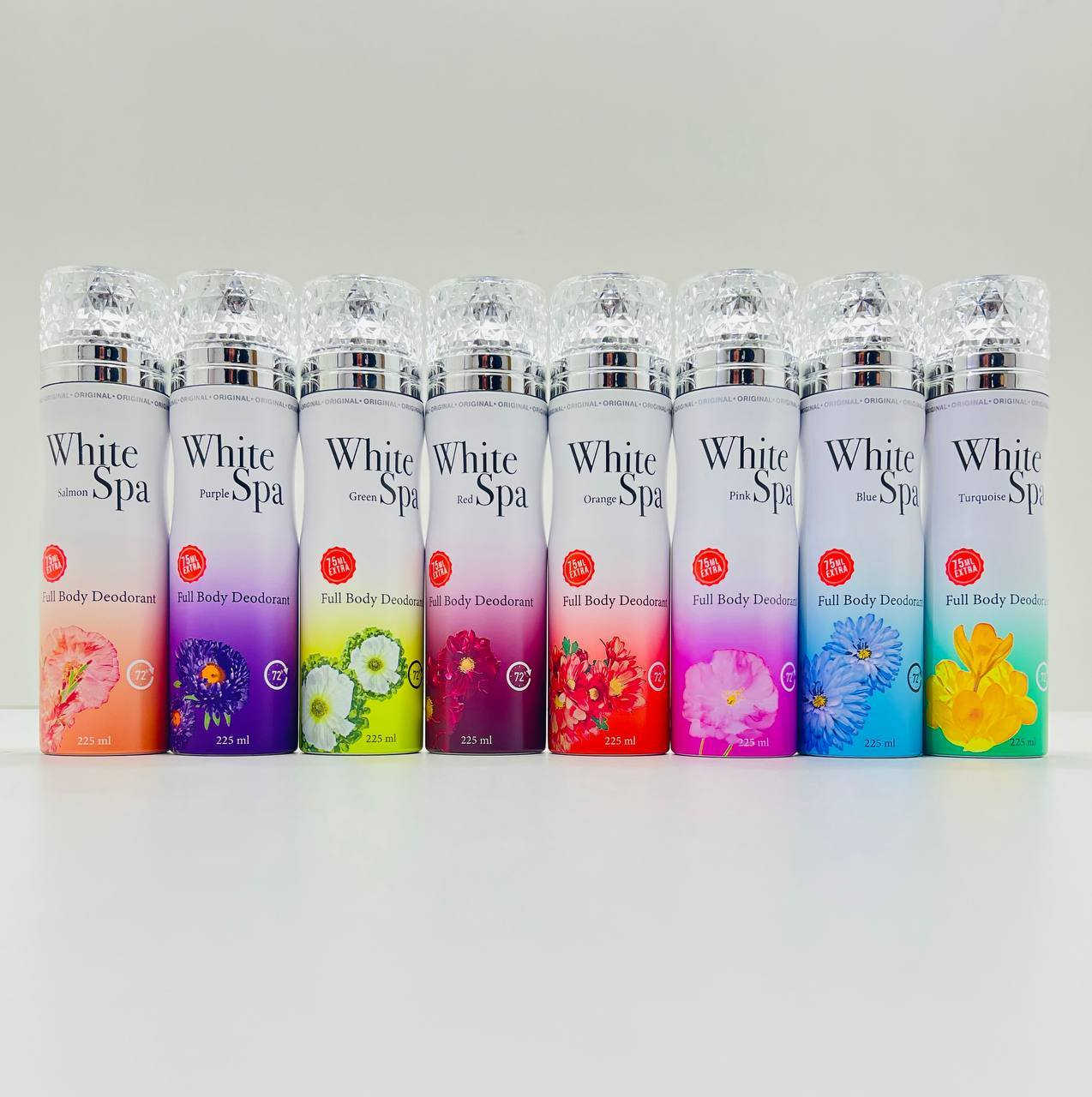 معطر ومزيل عرق للجسم  White Spa 🥹💗 (وايت سبا) التركي 🇹🇷
بروائح مختلفة من الورد ٨ اشكال 
والعطور تجنننن راح تدمنين عليهم 😭👄بنات معطر قليل بي كل كلمات المدح .
حرفيا اليوم الكل معجب بيهن .
الثباتية الي بي عبالك مال عطر مو مال معطر .
رهيب رهيب يعني حيرة بلأختيار كلهن يخبلن .
يجي ب8 أنواع .
 
رائحة جميلة تدوم لمدة 24 ساعة.
يعمل كمفتح للبشرة ويحتوي على فيتامين A.
لا يترك أي أثر على الملابس بجميع ألوانها.🦋

متوفر بحجم 225 مل مع كمية إضافية.


**إذا كنت صاحب هذا الإعلان وتريد حذفه لأي سبب، رجاءا أرسل رسالة إلى الدعم الفني**