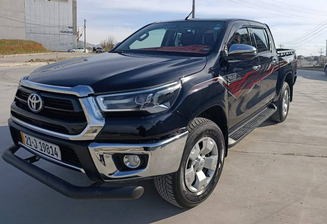 تویوتاهایلوکس 2023
 بی بویاخ ۱پەلە کارت 
گیرومەکینە بەشەرت 
 زۆربەجوانی پاکی ماوە 
هیچ خەلەلیکی تیدا نییە 

سعر لە کۆمێنت داوابکە ڕاستەخۆ بۆت دیت 📩 

سەیارەکە مالی دۆستە 

ژمارەی خاوەنی 
***********
