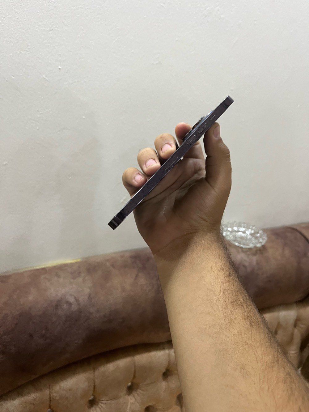 ايفون ١٤ برو ماكس 
دبل شريحه ذاكره ١٢٨ 
فقط ضربه بل ظهر مماثره ع استخدام
الموقع ابودشير   السعر ٦٠٠ الف قفل 
للتواصل ***********