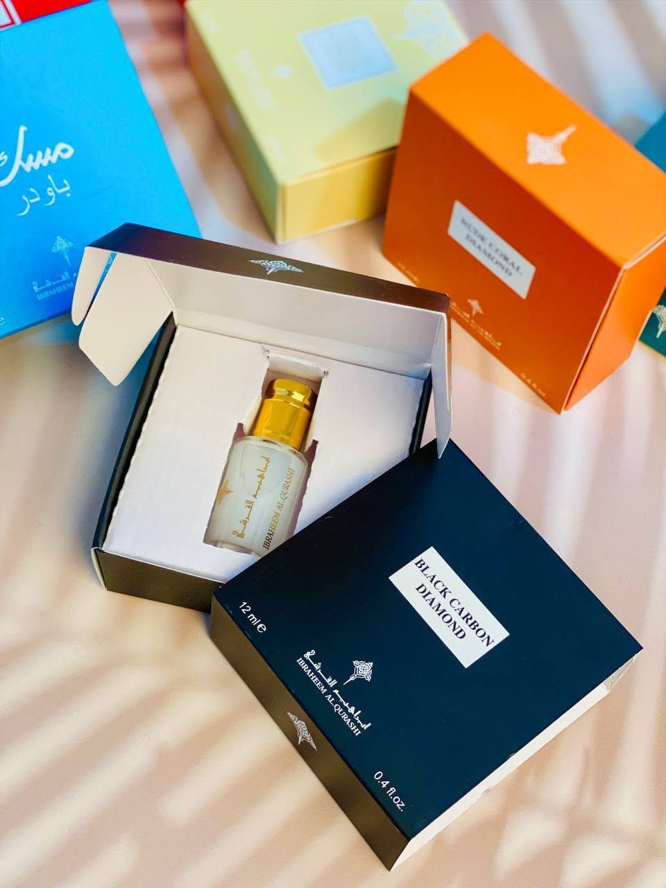 بدايتها مسك✨✨
مجموعة مسكات ابراهيم القرشي ‌‎
توفروا ب 8 عطور مختلفة 😍

🩷مسك السكر من ابراهيم القرشي
🧡. مسك الخوخ 
💜. مسك كاندي 
❤️مسك مسك الرمان   
🩵. مسك باودر 
💛. مسك الباودر بالفانيليا 
🖤. مسك الكرمون الخشبي 
💚.مسك روح الزمرد 

‌‎النوتة العطرية:
‌‎ • مقدمة العطر: برغموت 🍋، ياسمين 🌸، روز 🌹.
‌‎ • قلب العطر: القزحية 🌺، خشب الصندل 🪵، العنبر 🖤.
‌‎ • قاعدة العطر: المسك 🤍، الفانيلا 🍦، الكرمل 🍯.
يوجد توصيل لجميع المحافظات العراق الفين 🚗


**إذا كنت صاحب هذا الإعلان وتريد حذفه لأي سبب، رجاءا أرسل رسالة إلى الدعم الفني**
