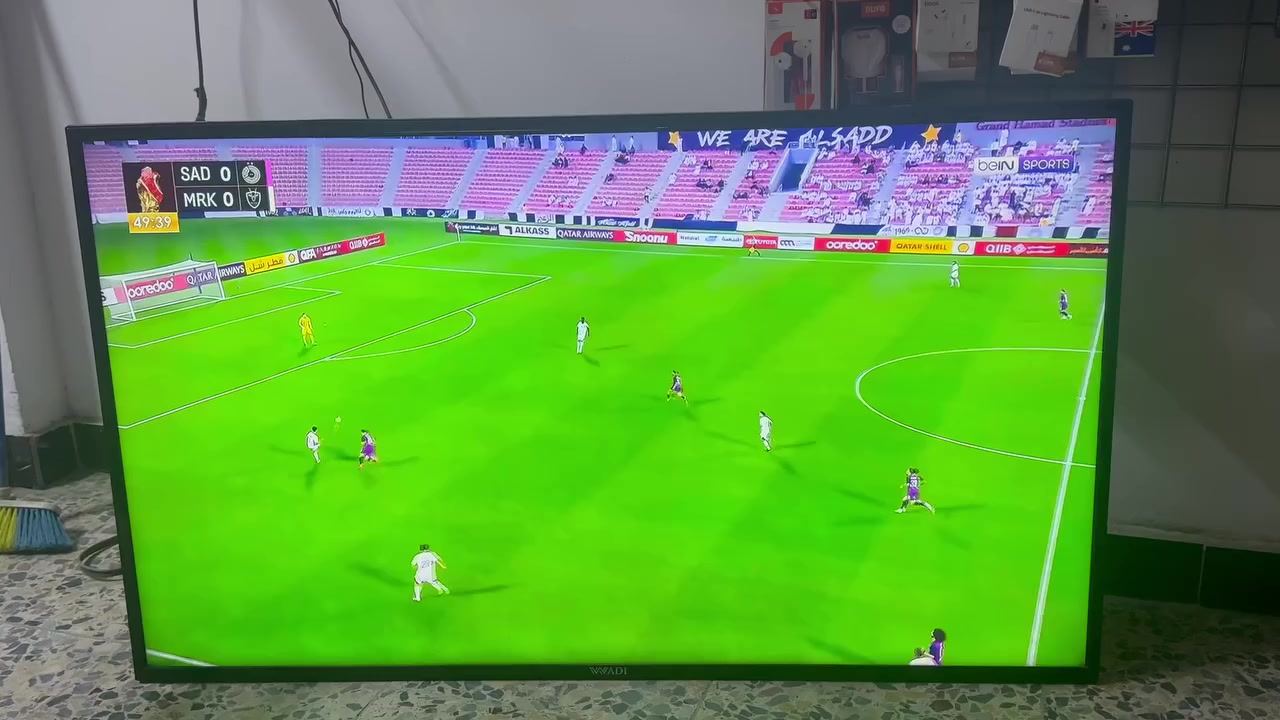 شاشة الوادي قياس 55 مبدلة لدات اصلية وبيها خلع بسيط من فوك اثناء التحميل موضح بالصور  

لبيع السعر 160 الف بيها مجال بسيط حك الجية
الشاشة مابيها نت بس بيها دقة ماشاءالله تجنن  

بغداد الحرية دور نواب الضباط 
***********
🚨توصيل غير متوفر تجي تفحص كدام عينك وتاخذ 🚨
