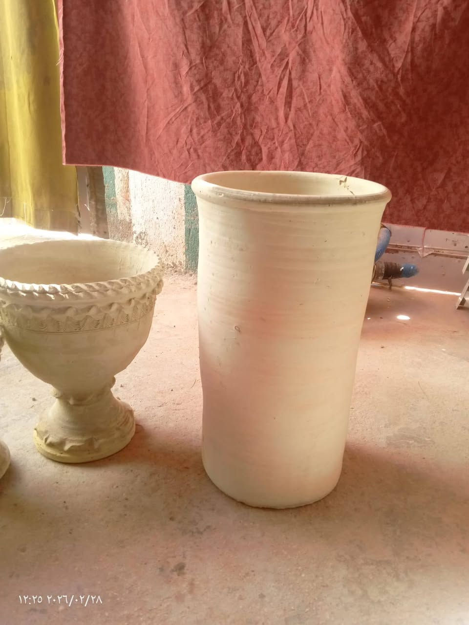 سلام عليكم يتوفر جميع السنادين الفخاريه كافت الحجام  وتبدئ الاسعار من ال 4000الى12000ويوجد توصيل داخل كربلاء فقط جمله مفرد للستفسار الاتصال ***********
