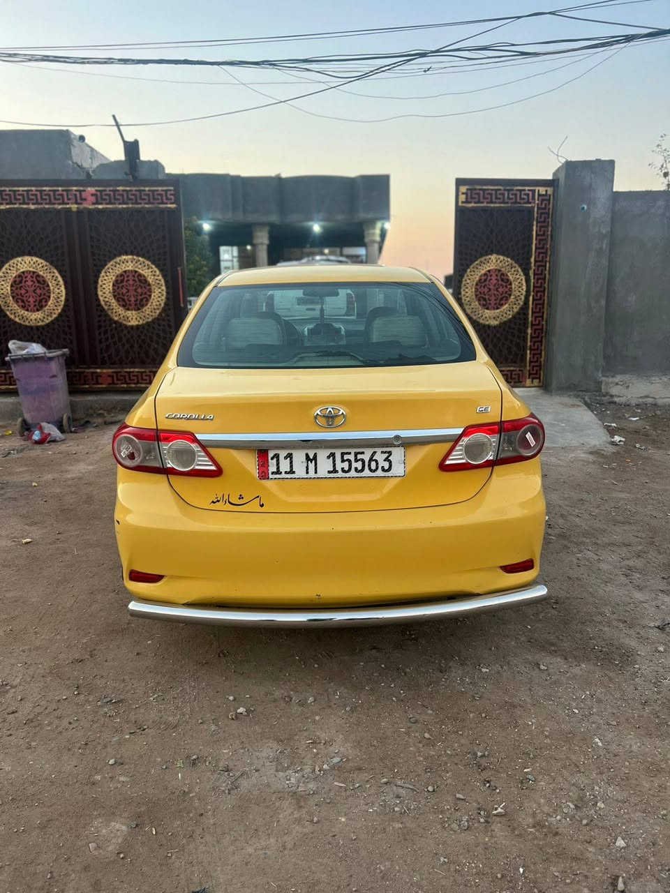 السلام عليكم  كورلا ١٣ للبيع كلين مابيها حادث كير ومكينه ١٩خير من الله رقم جديد صدر خير من الله مشط جديد تفصيخ شاده توني تايرات تخم جديد السياره كبل الشارع خير من الله العنوان بغداد تقاطع النهروان ***********
