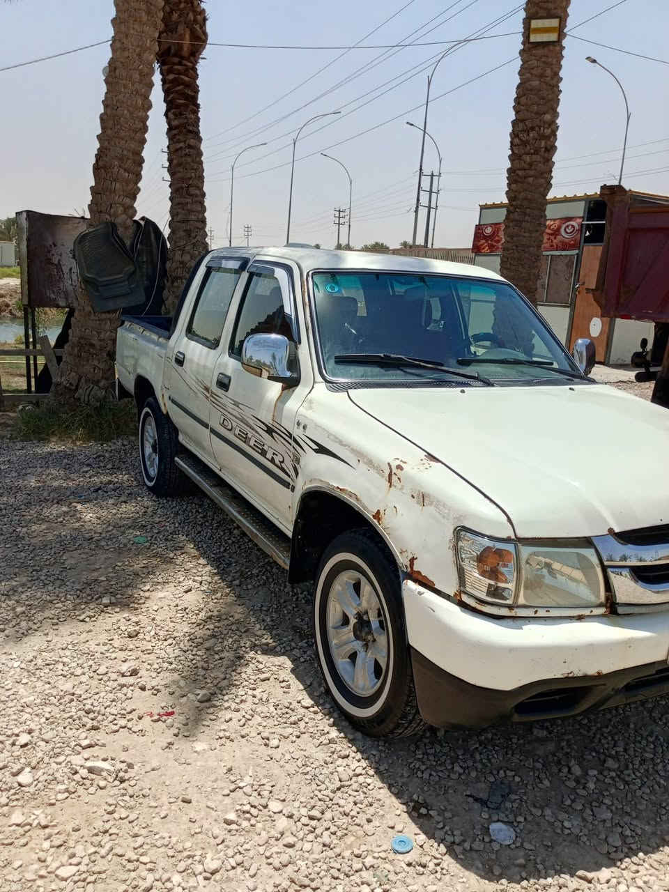 سلام عليكم بيكم دير مديل 9كير ومكينه مكفولات حداديه جديد تخم تاير جديد كهربائية كله شغال ترايك البصره تحويل مباشر مشروع وطني مكان الديوانية الحمزه شرقي سعر 48وبيه مجال ‏‪***********‬‏
