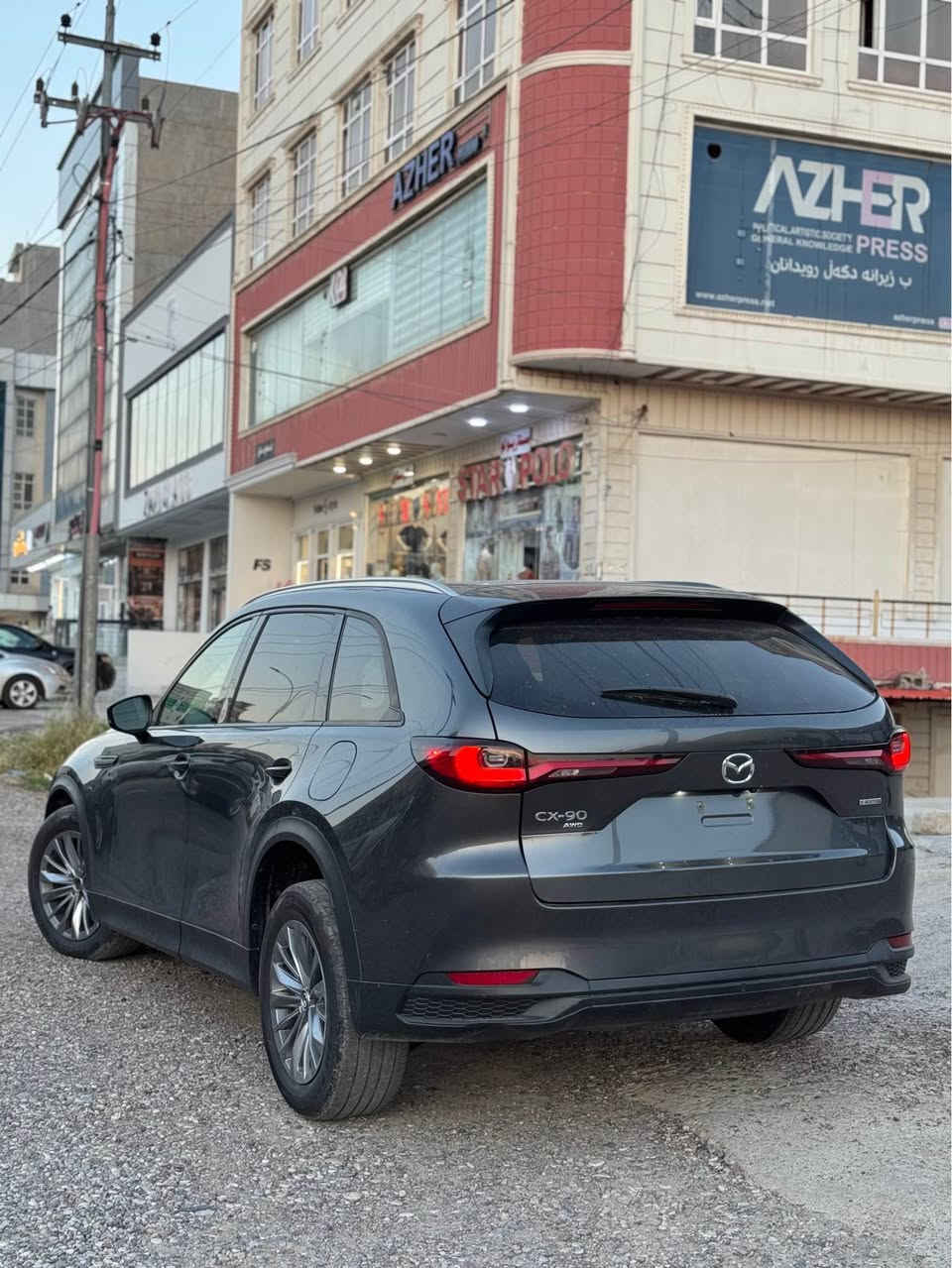 Mazda CX90 preferred plus 2024 مازدا سي اكس ٩٠

محرك ٦ سلندر و ميد هايبرد يعني اقتصادية و قوية 👌

فول فول مواصفات ١/١ Preffered plus 🎖️
داتاشو و سلايت و بردات خلفية و بصمة و كشنات هيتر و كهربائي و جلد و كيج الكتروني و شاشة و كاميرة و دبل اكسن و لايت ليد و زينون و يل كروم و ٧ راكب.....

جملغ خلفي و باب خلفي صبغ بدون دواخل و ارباك بردة
٢٧ الف ميل ماشية و رقم شاصي بالصور
سيارة جاهزة بدون مصرف 💯 و كل شي بلادي شركة 💯

سعر مناسب 🔥 190 ورقة و مجال و مكان عقرة "ئاكرئ"
واتس اب و و كورك ***********
0750-7739471 اكر, نينوى
