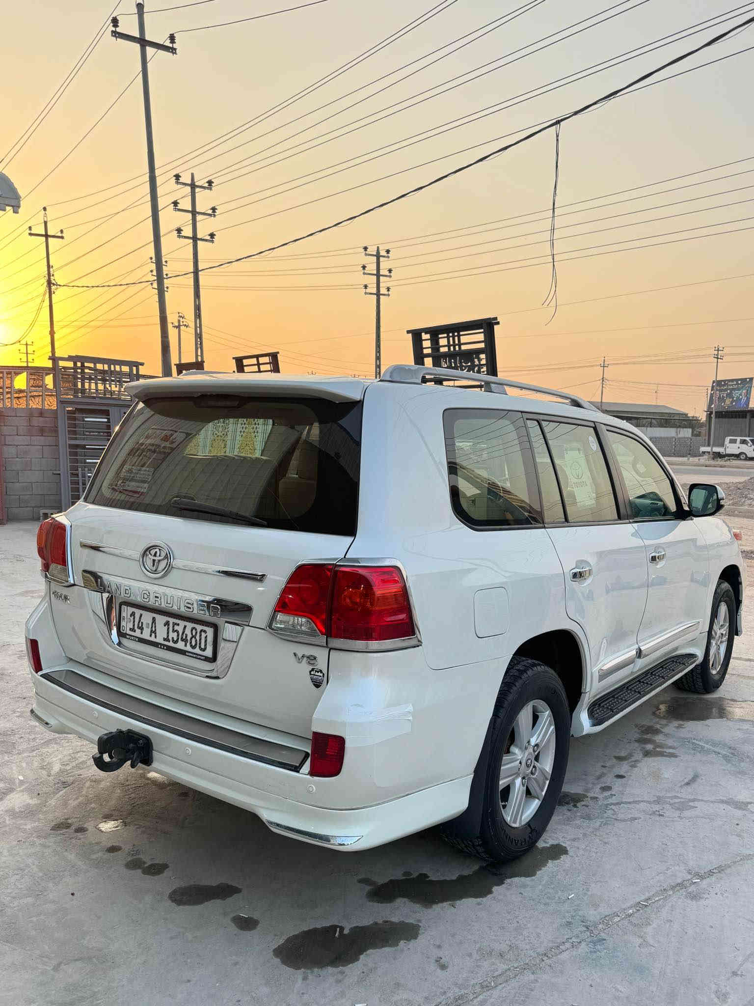 لاندكروز مديل 2014 كفاله عامه من صبغ ضربه تبديل وبارد سياره جديده كلش مكينه كير شرط كفاله 8 استندر سياره فول موصفات برميه كشنات مشمشي رقم بصره الجديد بسمي سعر 380 وبيه مجال بسيط بيع ومراوس حسب القناعه مكان سياره البصره المدينه شراي يتصل *********** البصرة
