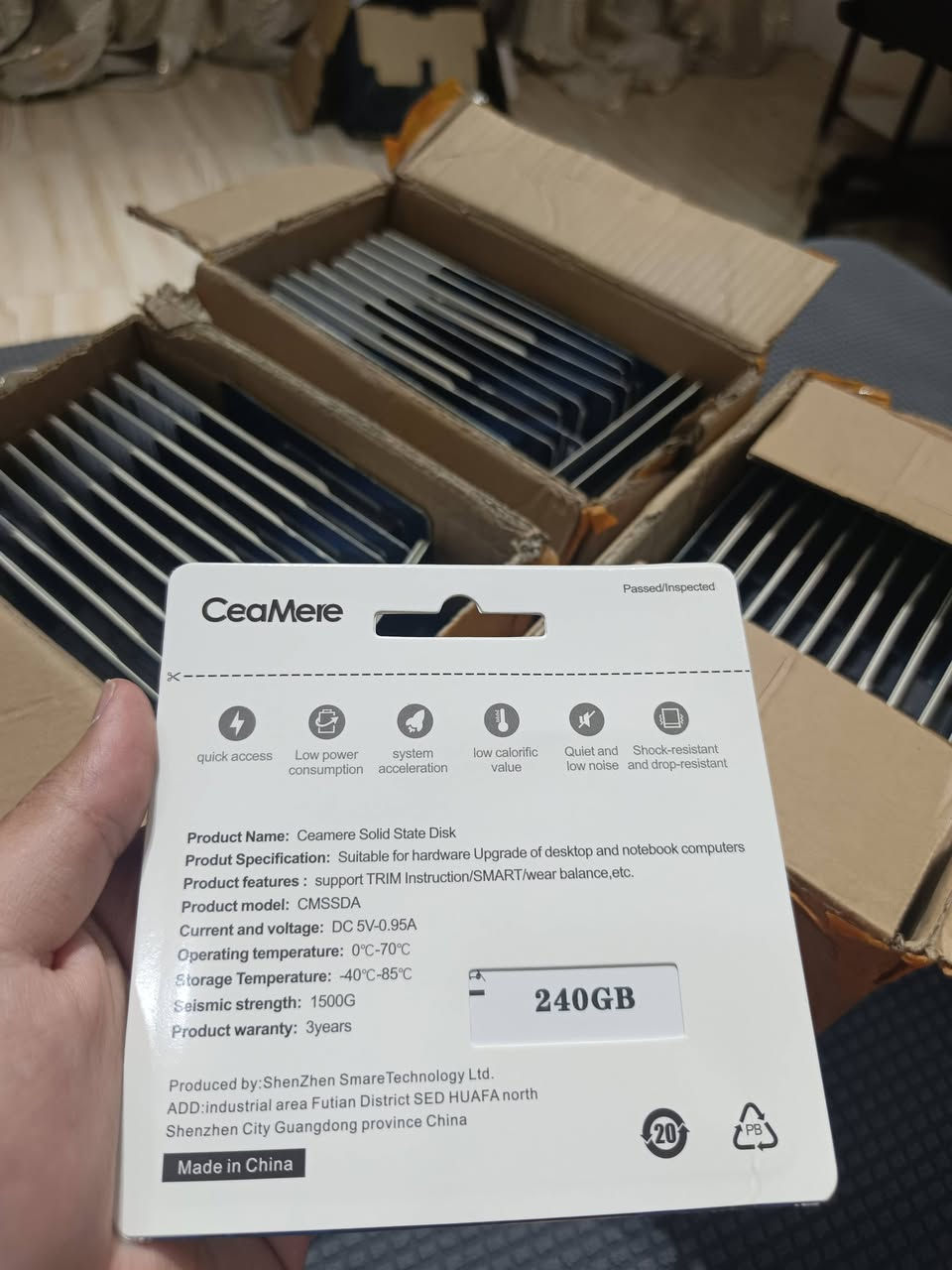 CeaMere ssd sata 240GB

متوفر كميه سعر القطعه 32 الف


**إذا كنت صاحب هذا الإعلان وتريد حذفه لأي سبب، رجاءا أرسل رسالة إلى الدعم الفني**