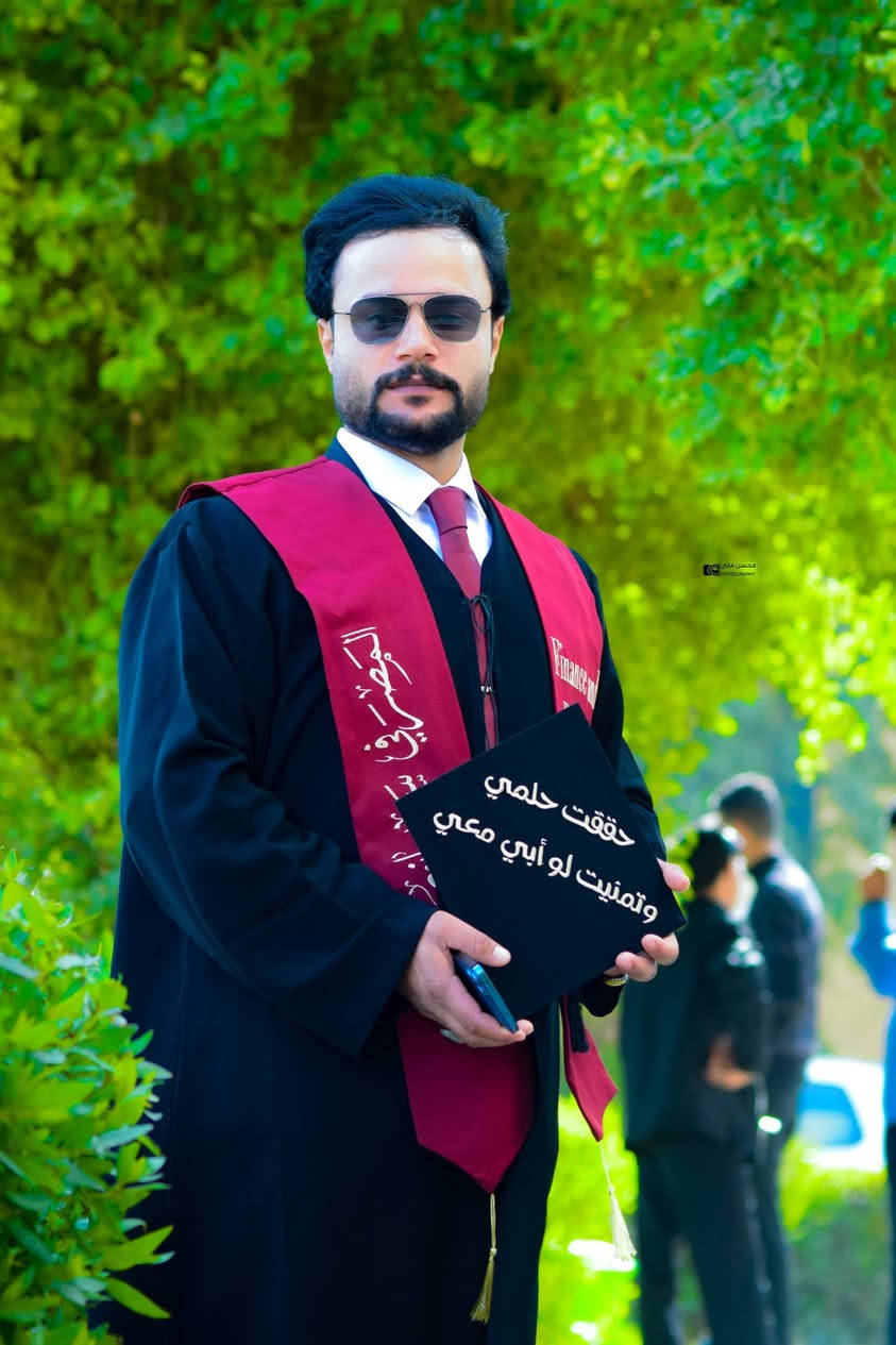 حفل تخرج الاخ الطيب
المصرفي #سيدانورالحسيني 
#جامعةواسط_ادارةواقتصاد
عدسة #المصور_محسن_علي 📸
باقي الصور في قناتي التلگرام
https://t.me/x12w4
للحجز ***********
