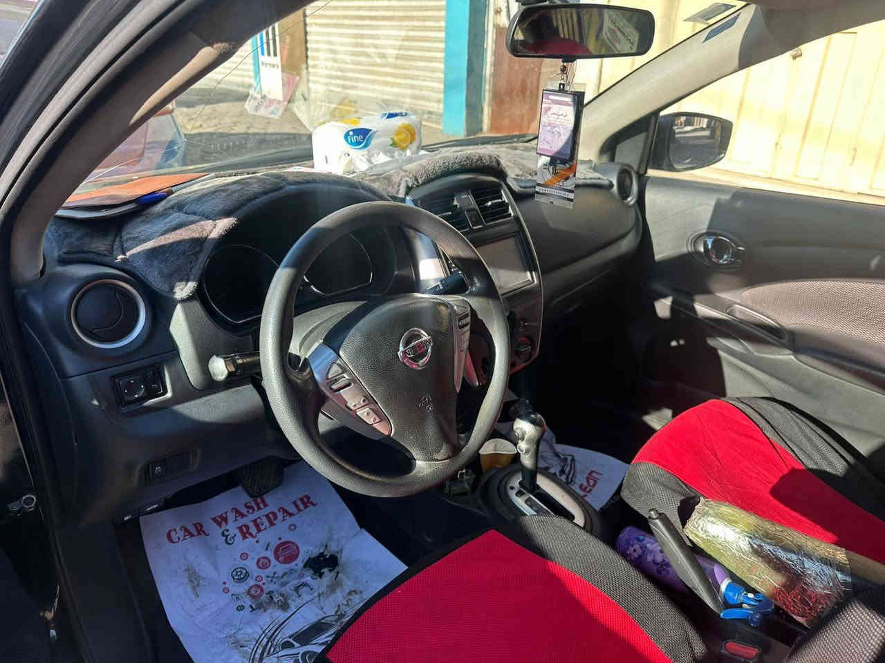 السلام عليكم 
نيسان فيرسا 2019
لون اسود 
رقم بغداد 
فئه Sv 
تحكم ستيرن جام كهرباء 
شاشه بلادي سياره جاهزه من كلشي راديتر جديد تخم تأير جديد 
حداديه  صدر جديد سيارة حلوه واقتصادية كلش محرك 1600 مكان السيارة بغداد العطيفيه  سعرها 80 ورقه وبيها مجال بسيط جدا  هذا رقم صاحب السيارة *********** تحويل مباشر  الرقم جديد يعني متتاخر بتحويلها .
اني مكلف بالنشر اي استفسار اتصل على الرقم وبي واتساب .
