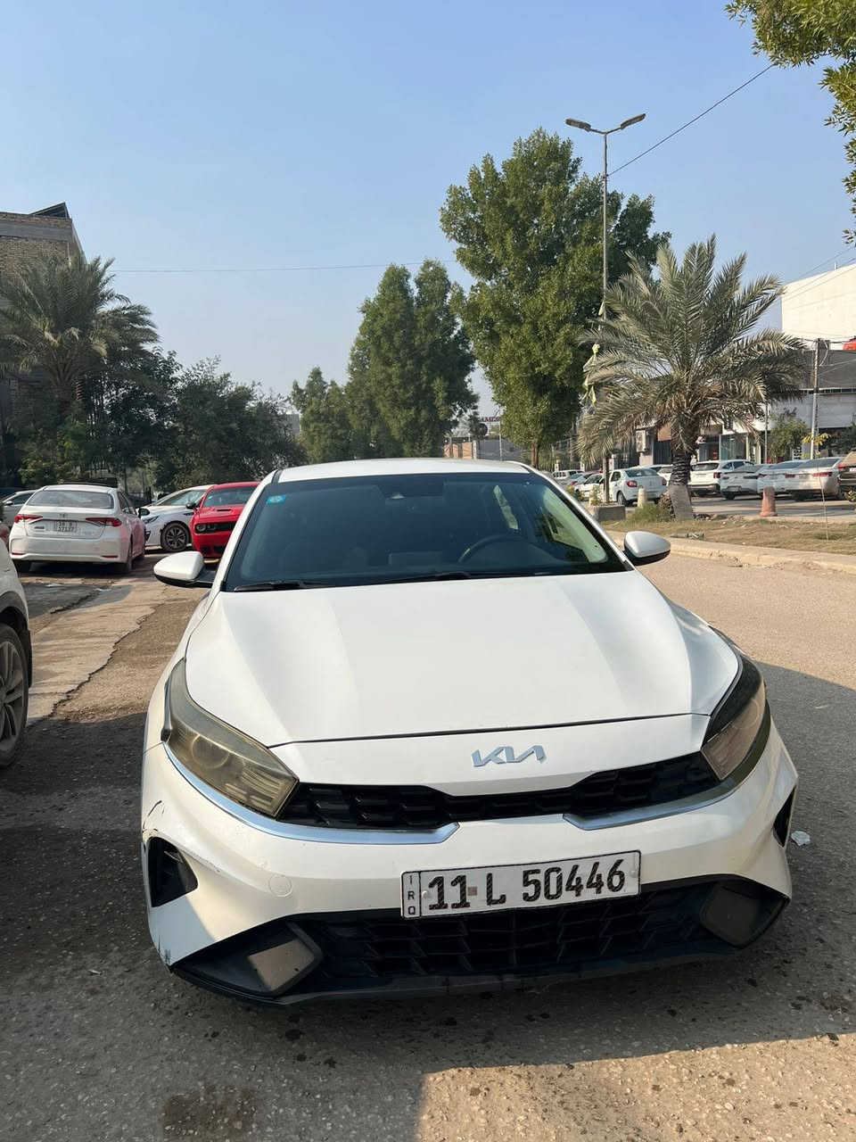 كيا فورتي موديل 2023 رقم بغداد بأسمي
شالون أبيض صدفي  
رقم شانصي 3KPF24AD6PE558787
المواصفات محرك 2000 دوش كير اوتوماتيك 
مع ثلاث أنظمة قيادة 
كامرة دوار مثبت سرعة قيادة ذاتية تحكم استيرن 
شاشة كار بلي مانع انزلاق وبقية المواصفات المعروفة
رقمه بغداد تحويل ثاني يوم 
العنوان حله قرب مجسر الثوره 
***********
***********
سعر ١٦٠ بيه مجال

