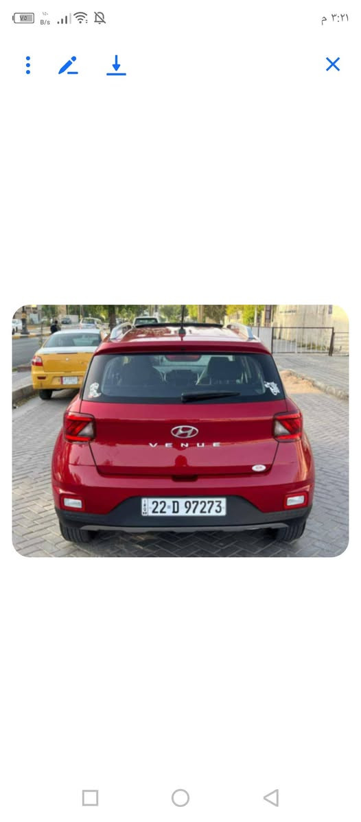 مساء الخيرورمضان كريم 
للبيع او مراوس بشي اقل
هونداي فينو 2023
وارد امريكي 
الحادث ربع بنيد فقط معدل ومصبوغ 
ماشيه 46 فقط 
المواصفات فول 
الرقم اربيل الجديد سنويه 2029
السعر 147 وبيها مجال حق الجيه 
صور الحادث والسونار بالمنشور


**إذا كنت صاحب هذا الإعلان وتريد حذفه لأي سبب، رجاءا أرسل رسالة إلى الدعم الفني**