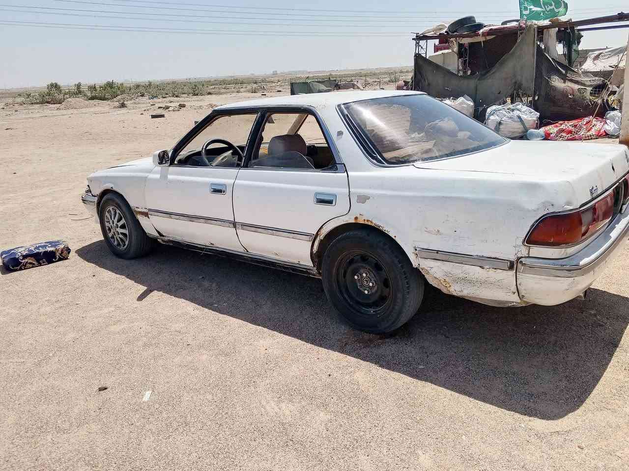 السلام عليكم سياره مارك 91 للبيع رقم بصره تحويل ماكينه سته سلندر ونجي جديده حداديه وقير جديد مكان الزبير البصره رقم الهاتف *********** السعر 13 وبيها مجال
