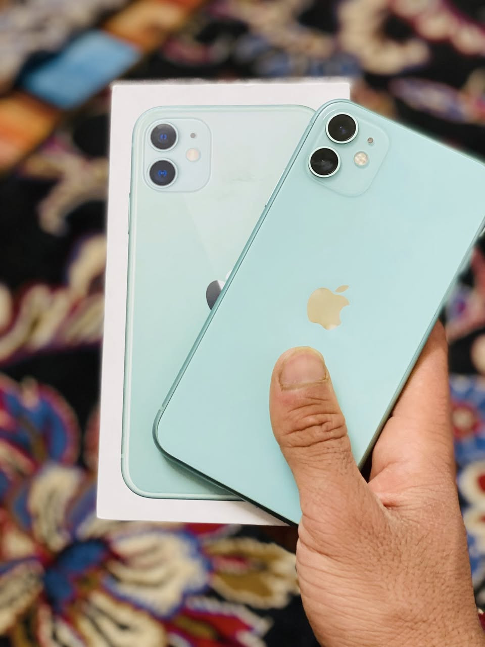 متاح قطعه نادره
ايفون 11عادي 
كارتون مطابق 
ذاكره 128
بطاريه 80بلادي 
لون مميز 
جهاز نضافه 100‎%‎ شخط ما بي 
نموذج M 
جهاز مبدل شاشه اصليه 
فيس ايدي شغال
نوعيه الشاشه 3خيارات
كلشي شغال ومكفول 
مكان بابل شارع 80
*********** واتساب 
السعر 275 وبي مجال
