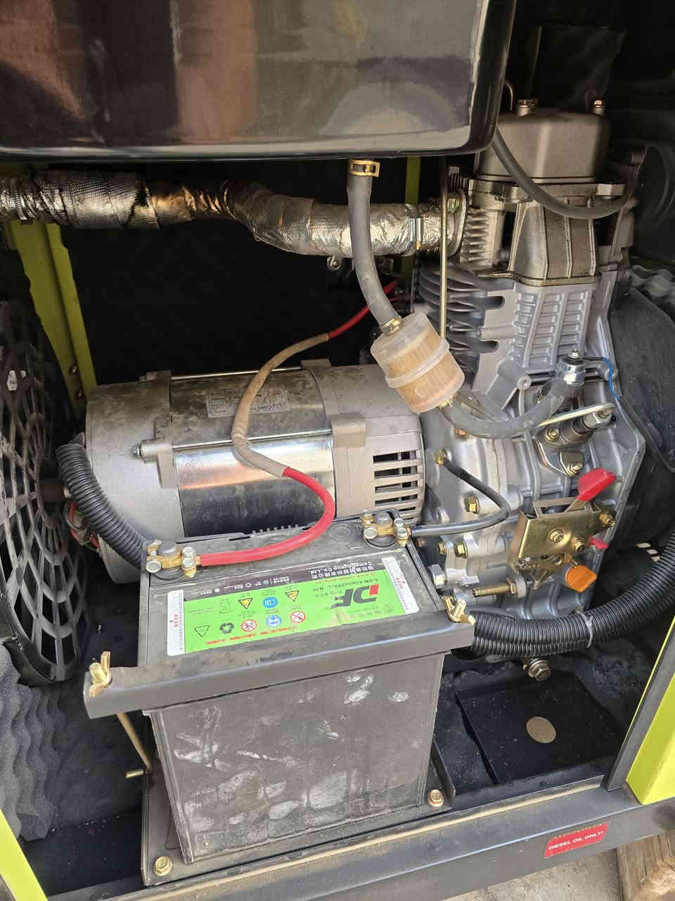 مولد للبيع
مولد جن بور تركي كاز
مستخدم شي قليل 
١٢ كيفي 
ينطي صافي حمل ٣٠ امبير
النظافة فول اخو الجديد
عداد الوقت ٩٥ ساعه مشتغل
بي جهاز اي تي اس ( ats ) تشغيل واطفاء تلقائي
يعني من تجي الوطنية من وحده يطفة
المكان / ديالى _ المقدادية _ حي المعلمين
للاستفسار اتصال بالرقم او مراسلة 
***********
