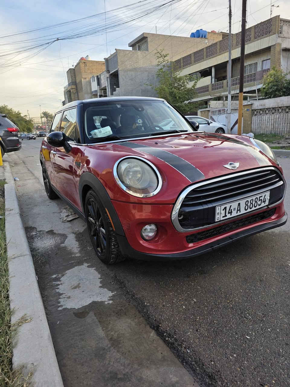 مني كوبر ٢٠١٧ كلش نضيفه مابيها قطره صبغ حادثها غرق مبدل كافه العقول مبرمجه وكامله من كلشي نقصها حساس صارنصا وينزل من سعرها باسمي تحويل ثاني يوم محرك ٣ سلندر تيربو  سياره جديده بمعنى الكلمه مكاني بغداد للاستفسار اكثر وسعر  *********** لاتصال بلرقم
