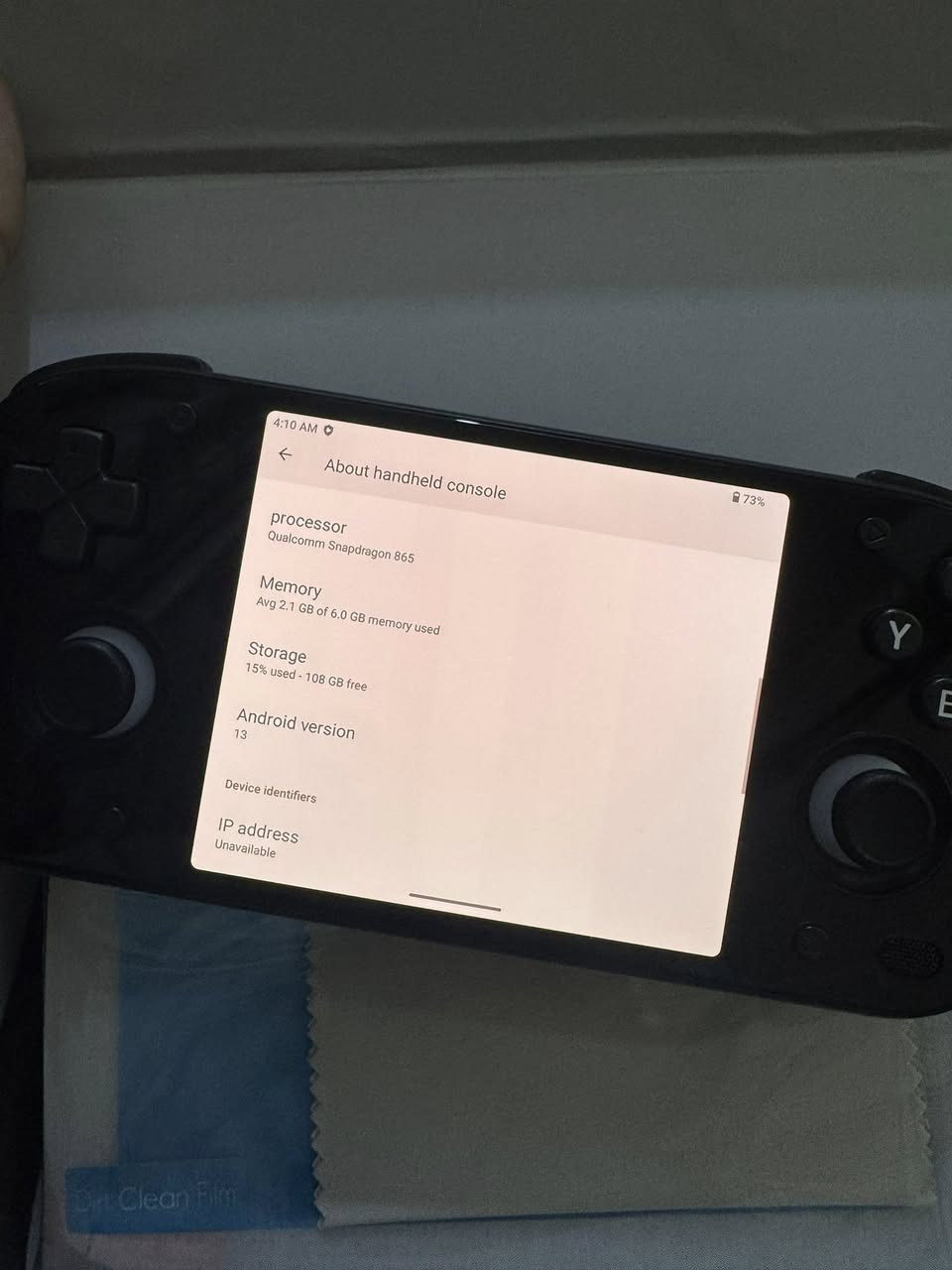 جهاز جديد غير مستخدم سعر 225 ريترو بوكيت مني v2
ذاكره 128
معالج سناب دراكون 865


**إذا كنت صاحب هذا الإعلان وتريد حذفه لأي سبب، رجاءا أرسل رسالة إلى الدعم الفني**