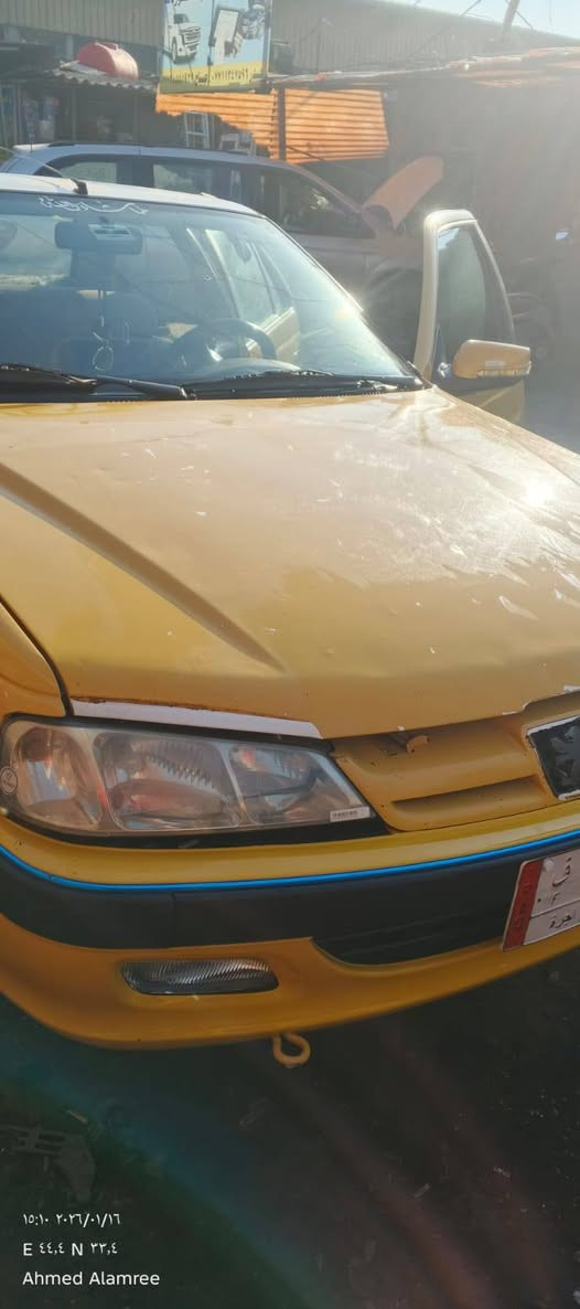 السلام عليكم 
بيجو بارص اجرة 2014 للبيع فقط بدون صبغ وتبديل /كير مكينة حدادية مكفولة /تبريد شغال 
بغداد /الكريعات سعر 48 ورقة مجال بسيط ***********
