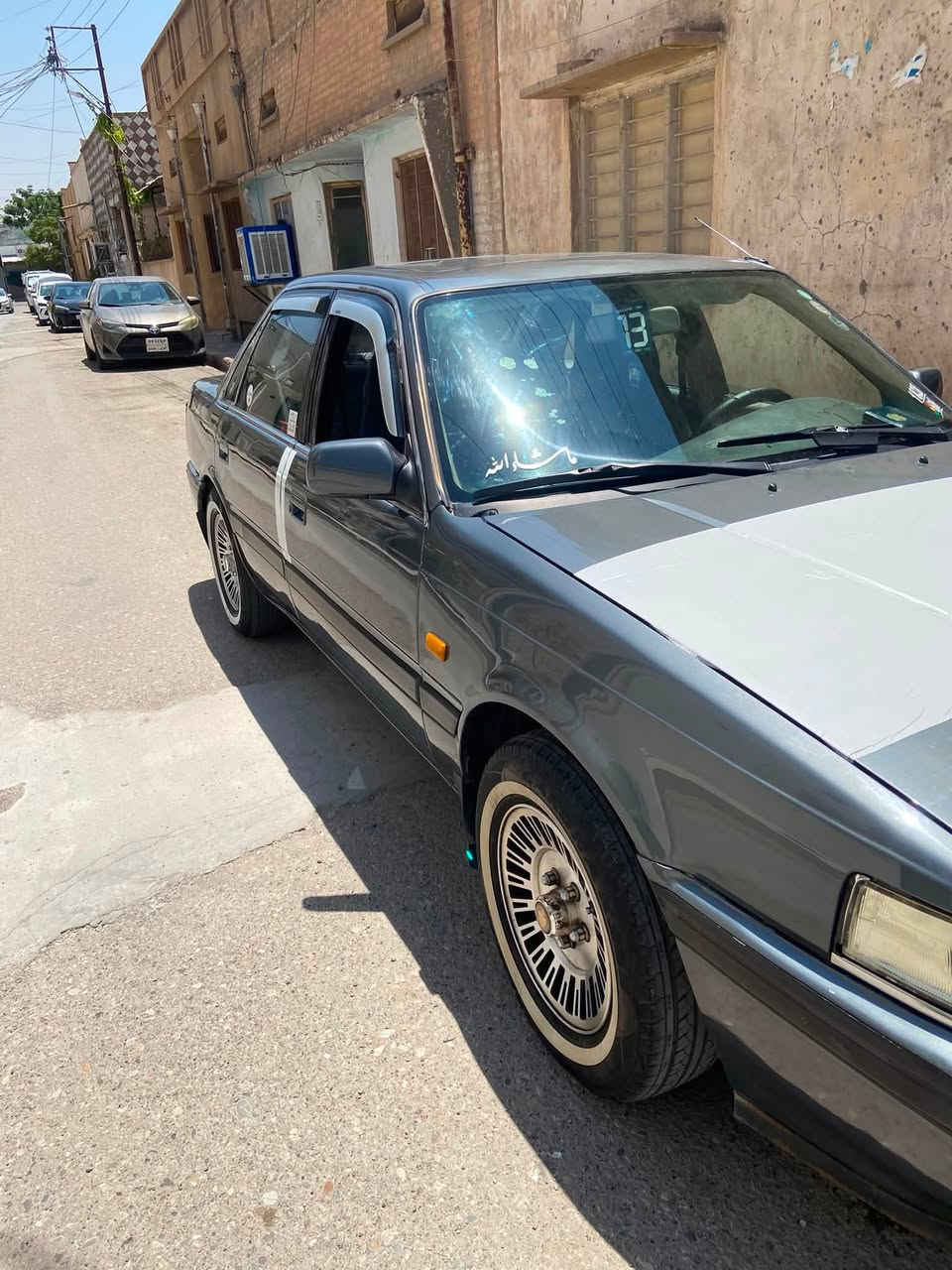 سلام عليكم..
سياره مازدا 626 و 12 بخ 

أربع جامة كهربائية 

صبغ عام فقط لجمالي 

بس بي قطعين

كلشيء بي نضيف مآبي شيء بشرط كير مكينه مآبي عيب

السعر 45 ورق و مجال

رقم تلفون ***********
