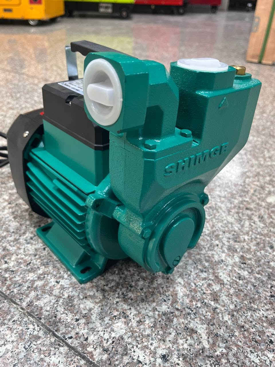 متوفر مضخه شمجي SHIMGE اصلي 
✅️عدد الاحصنه 0.75HP 
✅️الحجم 1 انج  
✅️الدفع 40متر
✅️السحب7متر  
✅️ملف نحاس 100%100
ومتوفر مضخات من نص حصان 🐎 إلى 20 حصان 
يوجد توصيل🚚 جميع محافظات العراق
 
{للطلب والاستفسار التواصل على الأرقام التالية}
واتساب ***********
            ***********

