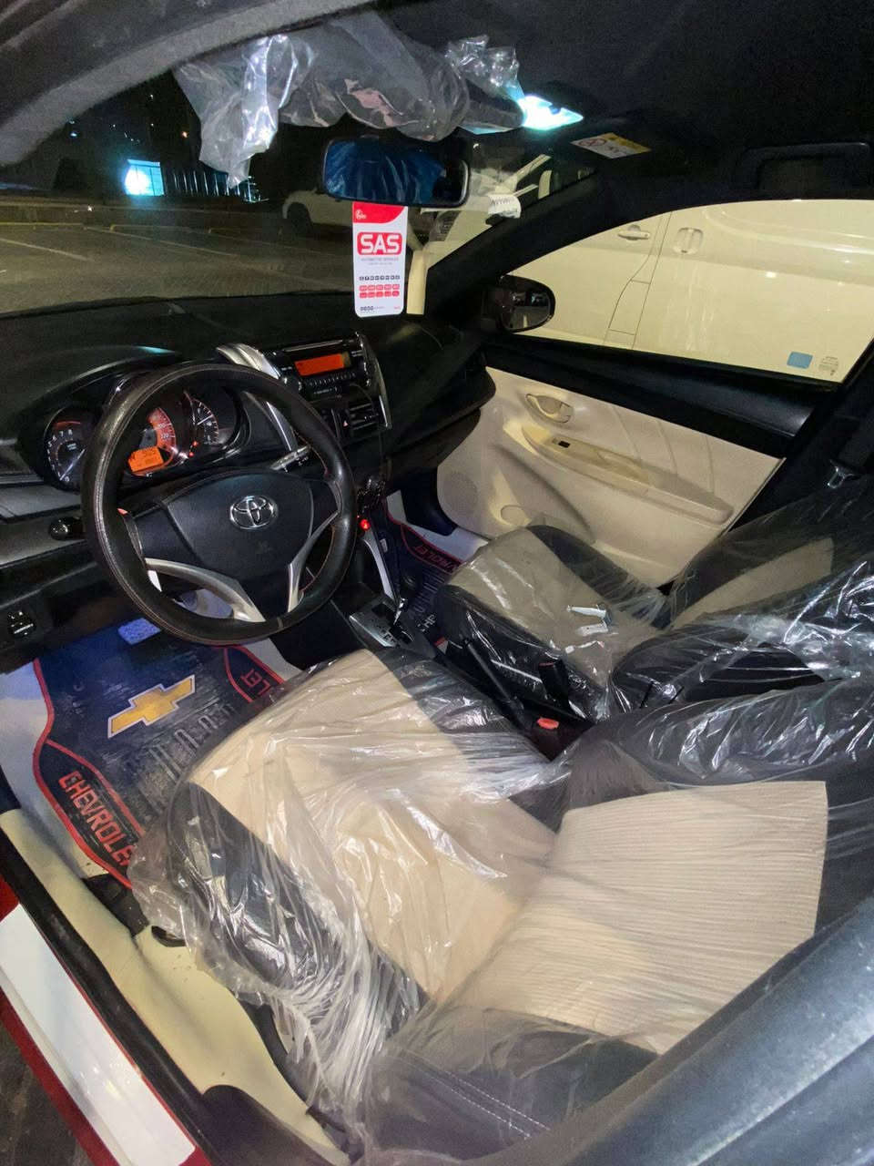 تۆیۆتا یارس 2015 گێر ئۆتۆماتیک خلیجی 
89 هەزار کم ڕۆشتووە 
سیارە تابلئی جوانەو هیچ مەسروفئکی تیانیە
یەک جملخی بۆیاخەو بئناو گرتن
چوار شوێنی ساردی بچوکی هەیە 
بەجوانی و پاکی ماوەتەوە 

سعر : لە کۆمێنت داوای بکە ڕاستەوخۆ بۆت دێت 🤖 

گێر و مەکینەی بەشەرت.
هیچ کێشەیەکی تێدا نییە 

ژمارەی خاوەنەکەی 
***********
وەتسئاپ
