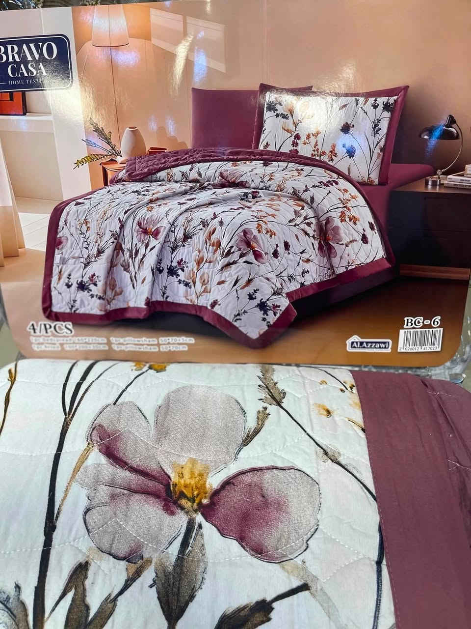 الشمس تأتيكم بكل ماهو جديد 😍😍

غطوه نفر مشجر خامه ثقيل قطني بارد طرحات ونقشات جديدة كوالتي عالي جداً ماركة england home 

المحتويات 4 قطع

غطوه مشجر قياس160*220
شرشف لاستيك ساده قياس110*200+25
1 وجه مخده مشجرقياس 50*70+5
1 وجه مخده ساده قياس 50*70

السعر 30 الف ❤️

تتوفر خدمة توصيل لجميع محافظات العراق 
للحجز والاستفسار. مراسلة الصفحة على الخاص 
او واتساب ***********
