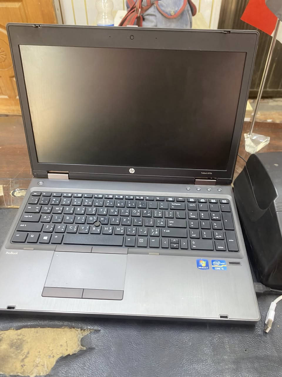 سلام عليكم حاسبه hp  وطابعه وصولات للبيع مكاني كربلاء الكراج الموحد
السعر 200 
***********
واتساب فقط
