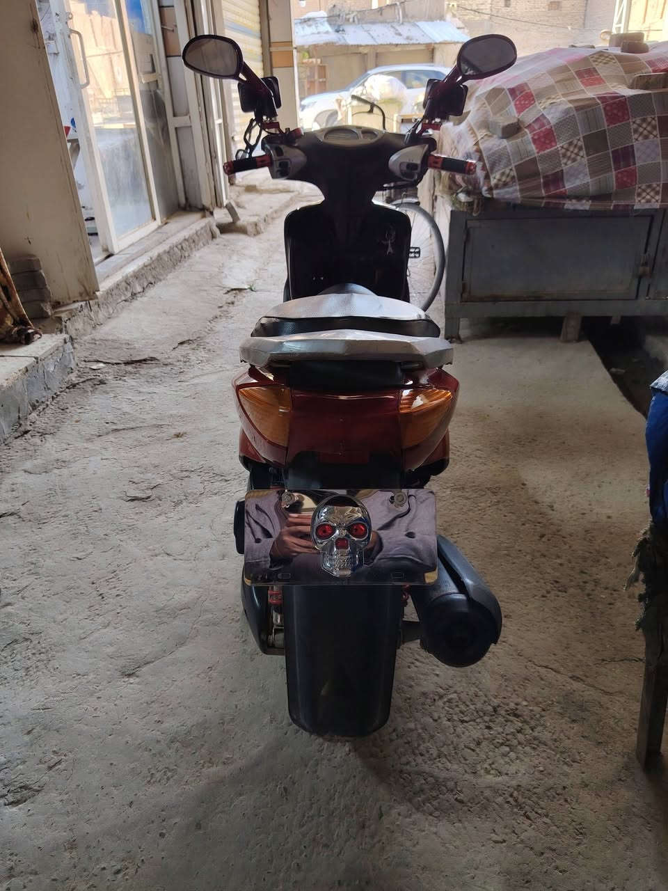 دراجه سكنس نثيه ياباني للبيع  كله شغاله عل فحص  للستفسار  رقم ***********
