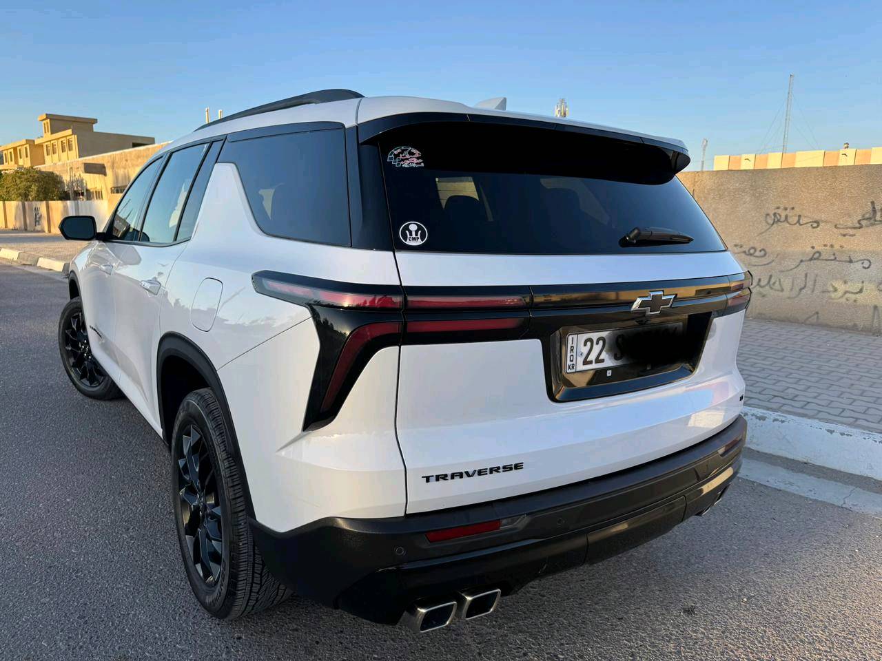 ترافرس ٢٤ LT
حادثه سطحي الجاملغ مسحوب عل الباب بدون دواخل مواصفاته معروفه
للاستفسار 
الاتصال او  الوت سب 
***********