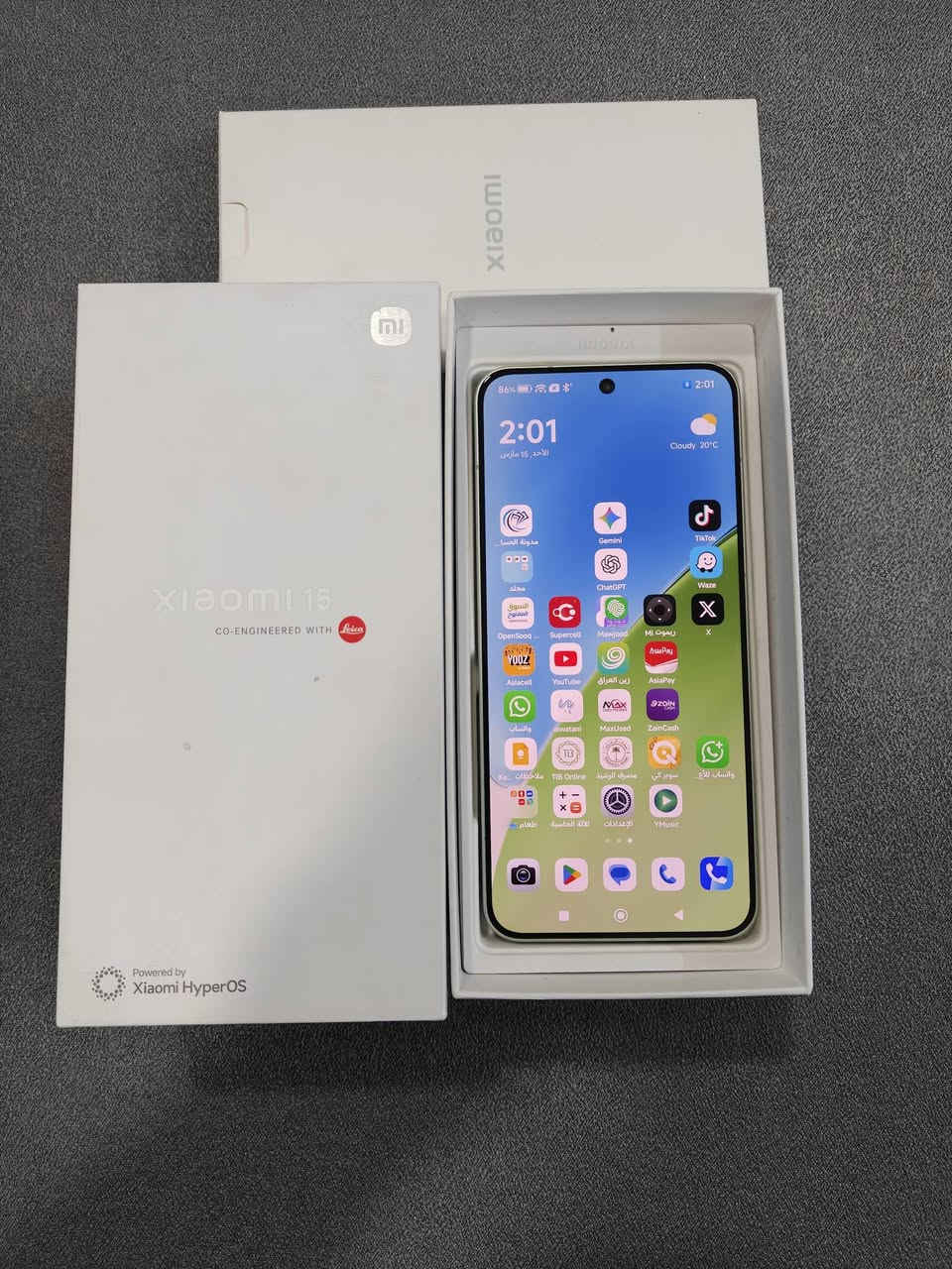 السلام عليكم / شاومي 15 الذاكرة 512GB الشاحن 90W النظافة 100٪ كامل الملحقات السعر 650 ألف قفل 🛅 الشراي يتفضل خاص


**إذا كنت صاحب هذا الإعلان وتريد حذفه لأي سبب، رجاءا أرسل رسالة إلى الدعم الفني**