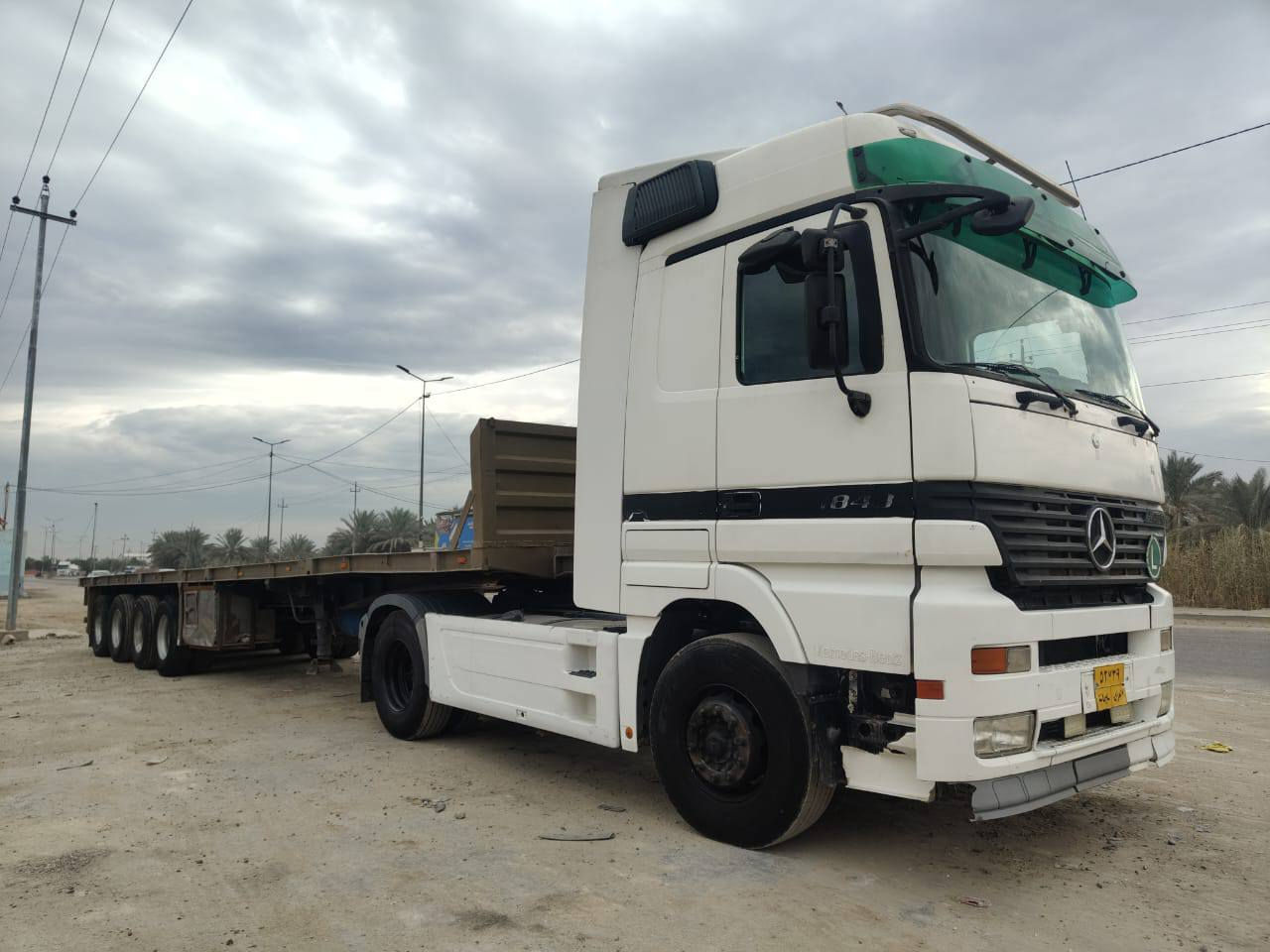 سلام عليكم اكتروز للبيع موديل 200 تبريد مكينه جديده توهي مشدوده حجم 43 تنباع راس وعربانه او بس راس أو عربانه 
العنوان بابل الكفل 

***********
