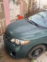 كورلا 2009 وارد امريكي مصبوغة عام  وبيها جراد حالياً   بنيد وصندوك وقم...