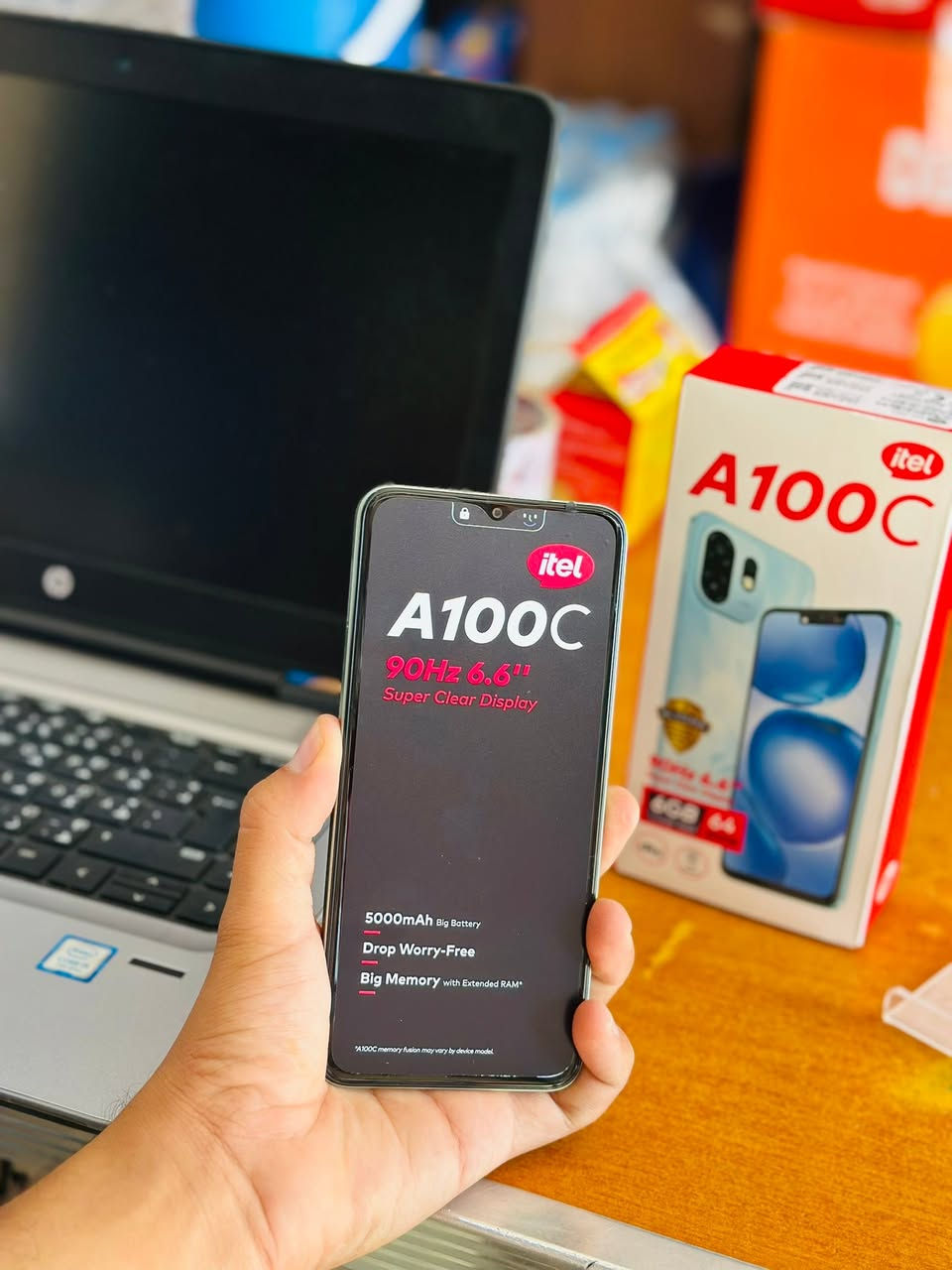 ❣️🔴الجديد ايتيل A100c 🔴❣️

وصل اسعار مناسبة كافة الاجهزة متوفره 
بأنسب سعر بـ 149 ألف فقط (بيع نقداً)
-ذاكرة ٦٤ متوسطه 
-رام ٣  جيجابايت 
-باتري 5000 ملي أمبير كبير جداً 
-شاشة ٩٠ هرتز 

متوفر داخل سنتر القلعة للتسوق حياكم الله…‼️🩶


**إذا كنت صاحب هذا الإعلان وتريد حذفه لأي سبب، رجاءا أرسل رسالة إلى الدعم الفني**
