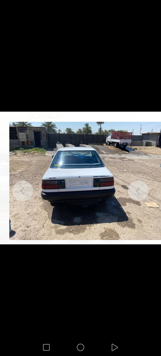 السلام عليكم سياره كورلا م ٩٠ للبيع جاهزه مكفوله من كلشي تخم تايرات بغداد السعر ٧٥ 

***********

***********
