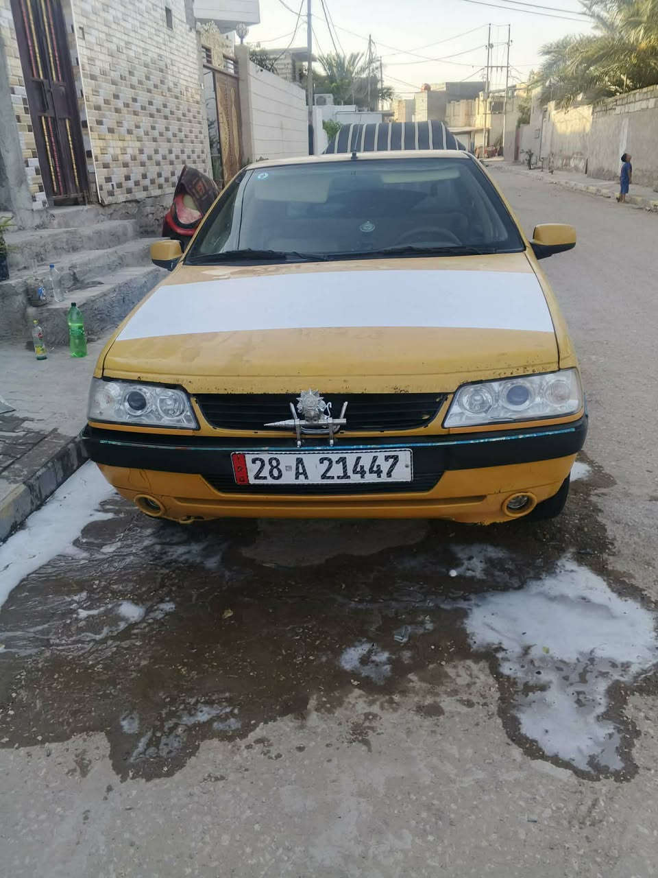 بيجو مديل ١٣ البيع مكفوله من ضربه بيه جراد قليل تخم تاير حداديه تبريد مكينه بيه خيط بخار المكان دوانية قضاء الشامية السعر ٢٧ و بيه مجال السيارة بسامينه مصفره هيئه وغرامات تحويل ثاني يوم ***********
