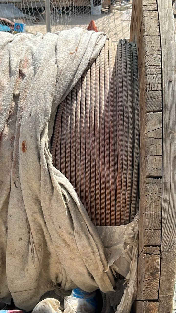 سلك هوائي (تاريض) 1×70 أكثر من 700 متر نحاس . للاستفسار ***********
