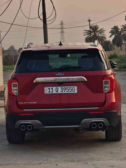 السلام عليكم
فورد اكسبلورر بلاتنيوم 2022 اعلى مواصفات ❤️‍🔥
محرك 6 سلندر 3000 توين تيربو 400 حصان 🔥
دفع خلفي 
مودات القيادة 🥶 6 (السحب والسبورت والعادي والاقتصادي والطرق الوعرة و مال ثلج زلق)🛫
قيادة ذاتية و أوامر صوتية ومانعة🗣️ الاصطدام ابريك تلقائي 
امامي وخلفي والركن التلقائي 
كامرة 360 وحساسات امامية خلفية وجانبية 📸
شاشة تسلا  شاشات عدد 3 تحكم بالتبريد خلفي 3 قطع تبريد 
بانوراما 
ورادار واشارات بالمري 
شحن لاسلكي و كار بلي 
كير ماوس 
مقاعد 6 راكب منفصلة VIP
كشنات 💺امامي  تدفئة و  تبريد و مساج 
كشنات خلفية تدفئة وكشنات خلفية كهرباء.
فيها نظام باسورد🔐 تفتح وتقفل السيارة على الرمز في باب السائق  سايد بريك بصمة 
بصمة جميع الأبواب
تايرات جديدة ،فرممة جديدة، لايتات اصلية جديدة شاديلها زينون ، ادامة على السيارة كاملة بدون نقص.(كل غراضها أصلية )
💵السعر 43 مليون عراقي 
📣بيها تبديل جاملغ ودعامية نفس اللون بدون صبغ فقط
الموقع بغداد  .
رقم شاصي:1FM5K7HC4NGA21872
للأستفسار:***********
***********#
