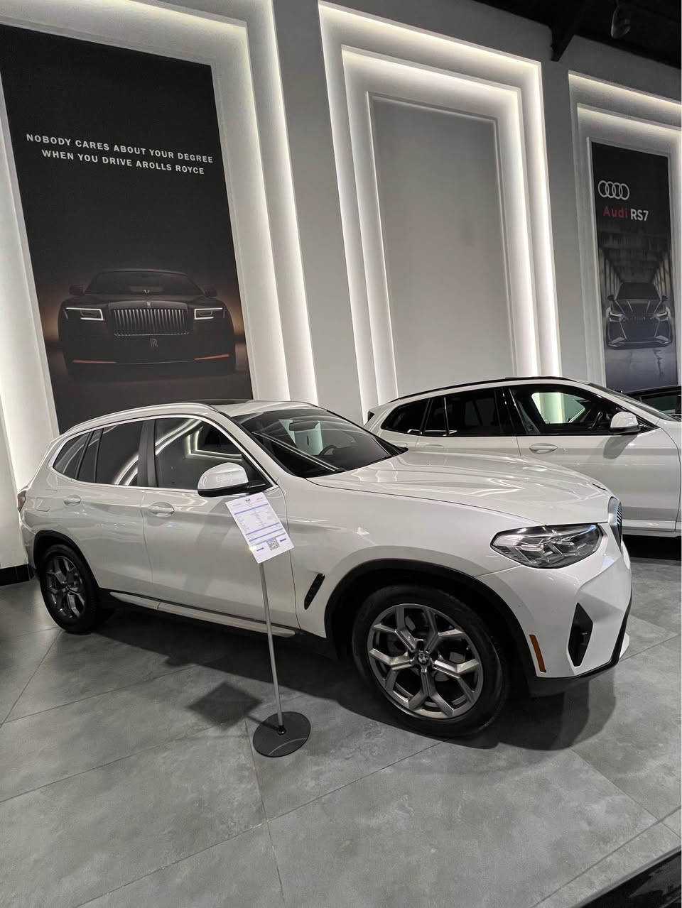 بسم الله الرحمن الرحيم

للبيع ومراوس حسب قناعه 

Bmw x3 2024 

صفحه سكن صبغ بدون دواخل  ارباك فقط تكمه  بجم كبس 

ماشيه ٣٣ الف ميل 

سيارة مكفوله من محرك كير كهربائيات 

تترقم شمالى  سيارةبدون رقم 

سعر ٢٨٥ ورقه شويه مجال بيها 

مكانى اربيل 

*********** 

*********** واتساب فقط أربيل, العراق
