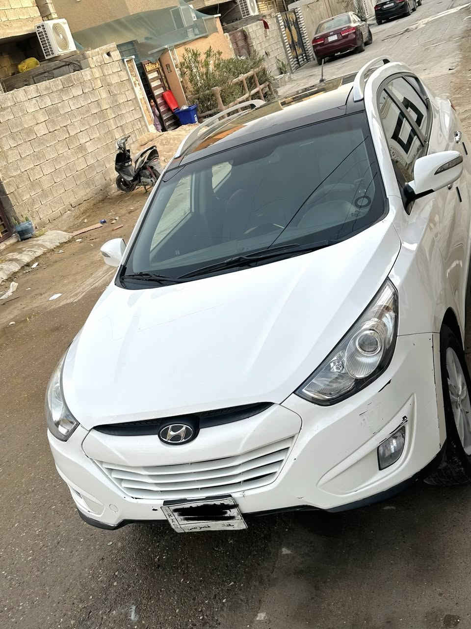 يا الله توسان موديل 2013 خليجي
(الشركة العامة) بنوراما 
محرك 2000 دوش  

السياره جديدة وجاهزة من كلشي
 تبريد - تدفئه - صدر جديد-  تخم تاير 
گير مكينة خير من الله كلها على وضع الشركة 
بيها قطعة وحدة فقط ( بنيد ومبدل بلادي )

السعر 133  وبيها مجال حگ الجية 

 بغداد - الشعب - *********** 📞
