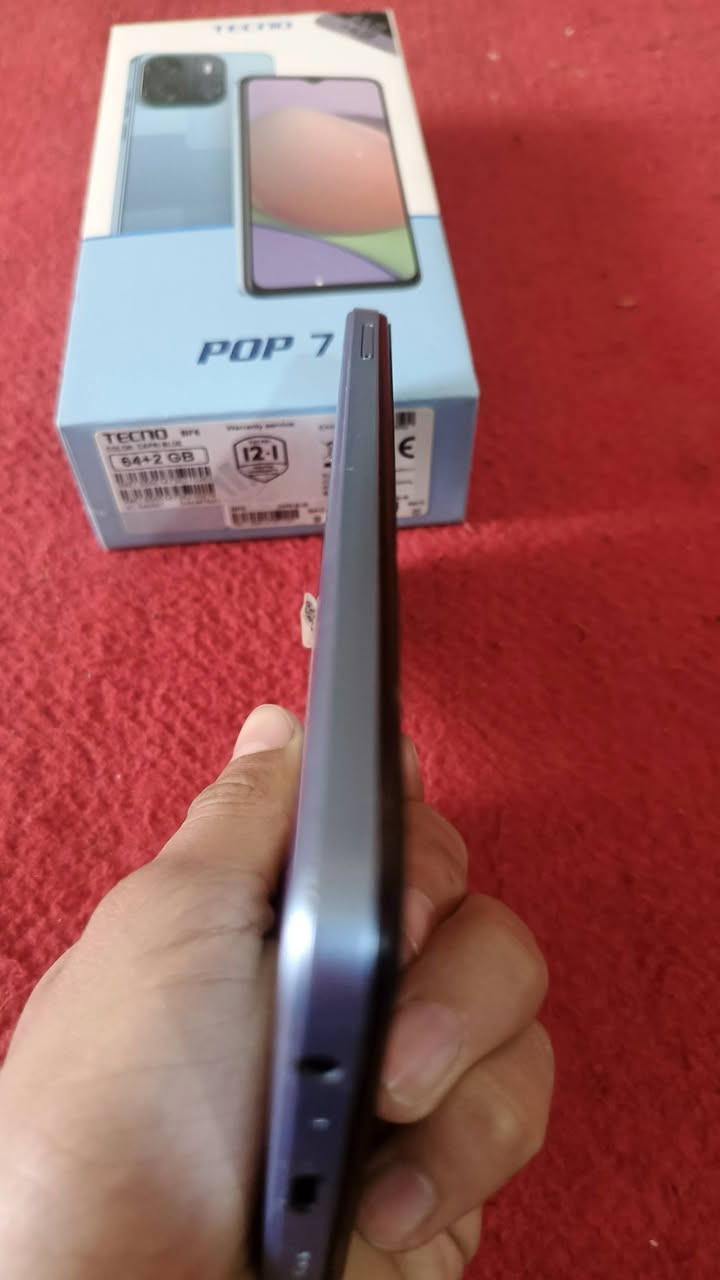 السلام عليكم تكنو pop7  للبيع ابلادي فقط بل ضهر بل كامراة فطر ماثراة على الكامرا ال ٧٠ قفل 🔒🔒 ويا كرتون او شاحنة


**إذا كنت صاحب هذا الإعلان وتريد حذفه لأي سبب، رجاءا أرسل رسالة إلى الدعم الفني**